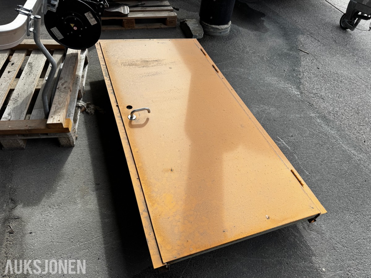 Ståldør 100x210 cm