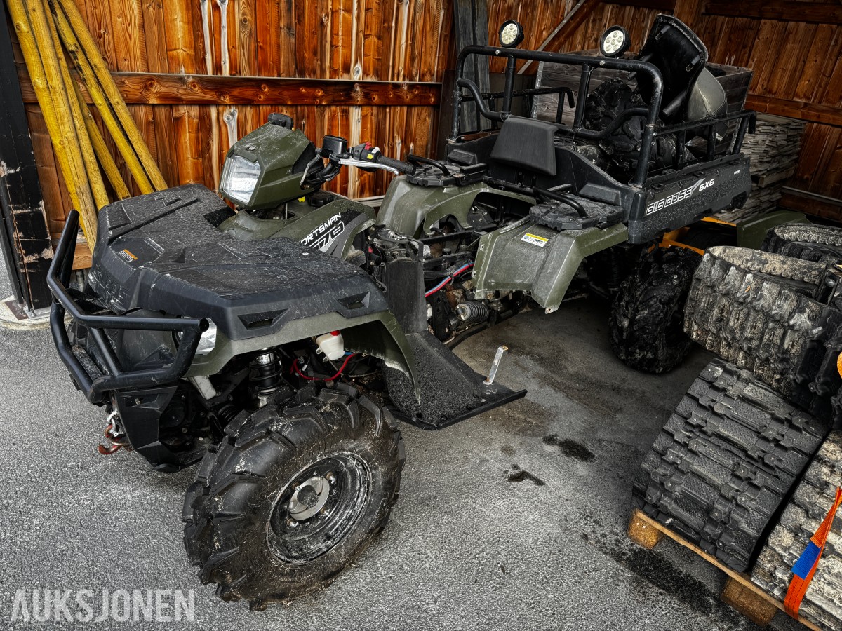 2018 Polaris Sportsman 570 6X6 T3 traktor