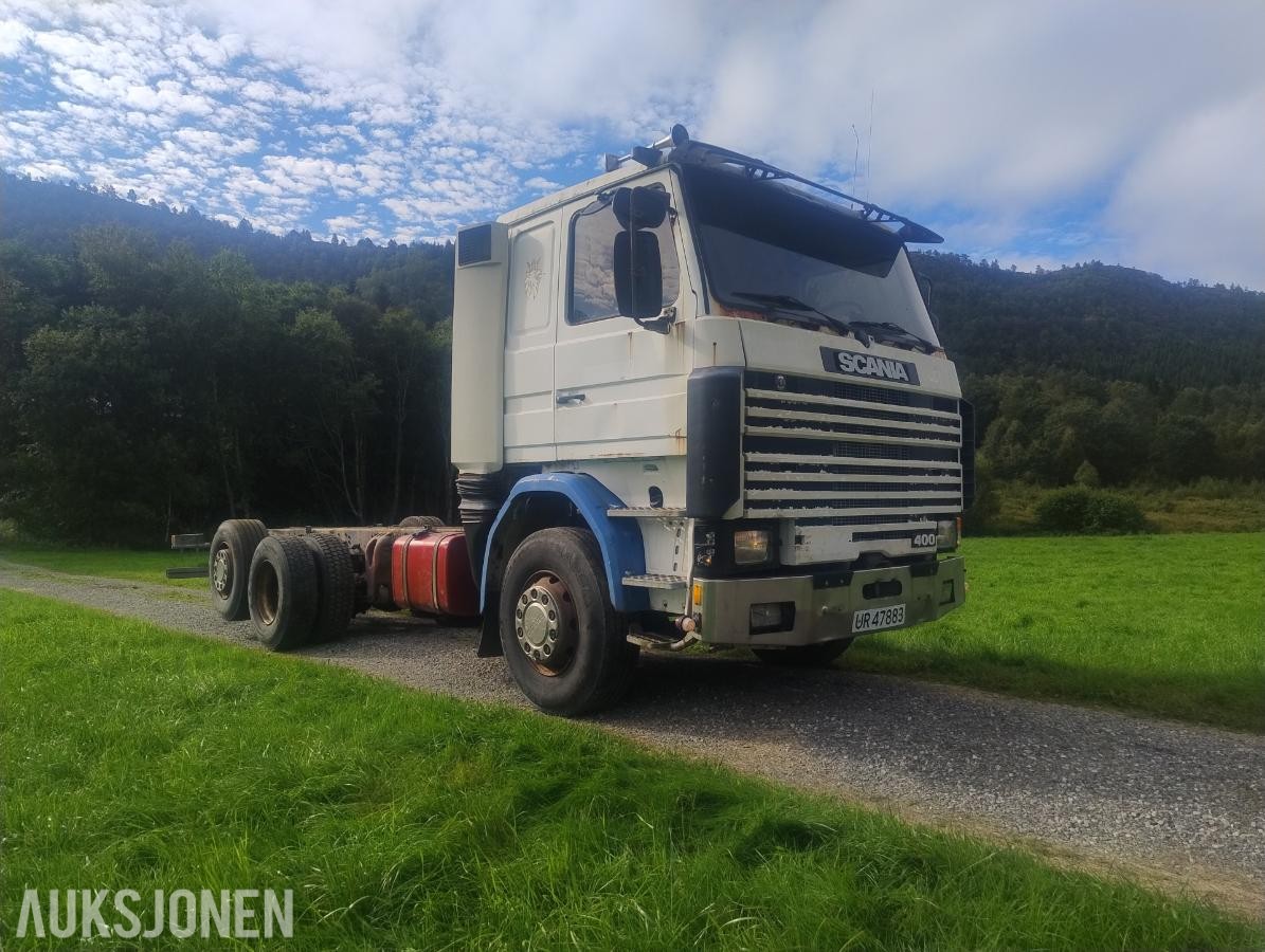 1989 Scania 143M 400 med enkeltramme