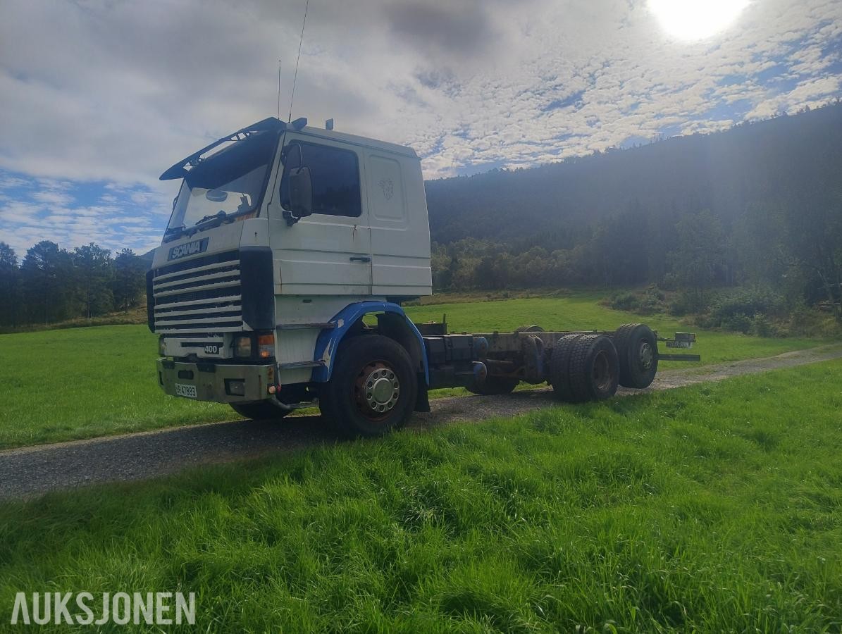 1989 Scania 143M 400 med enkeltramme