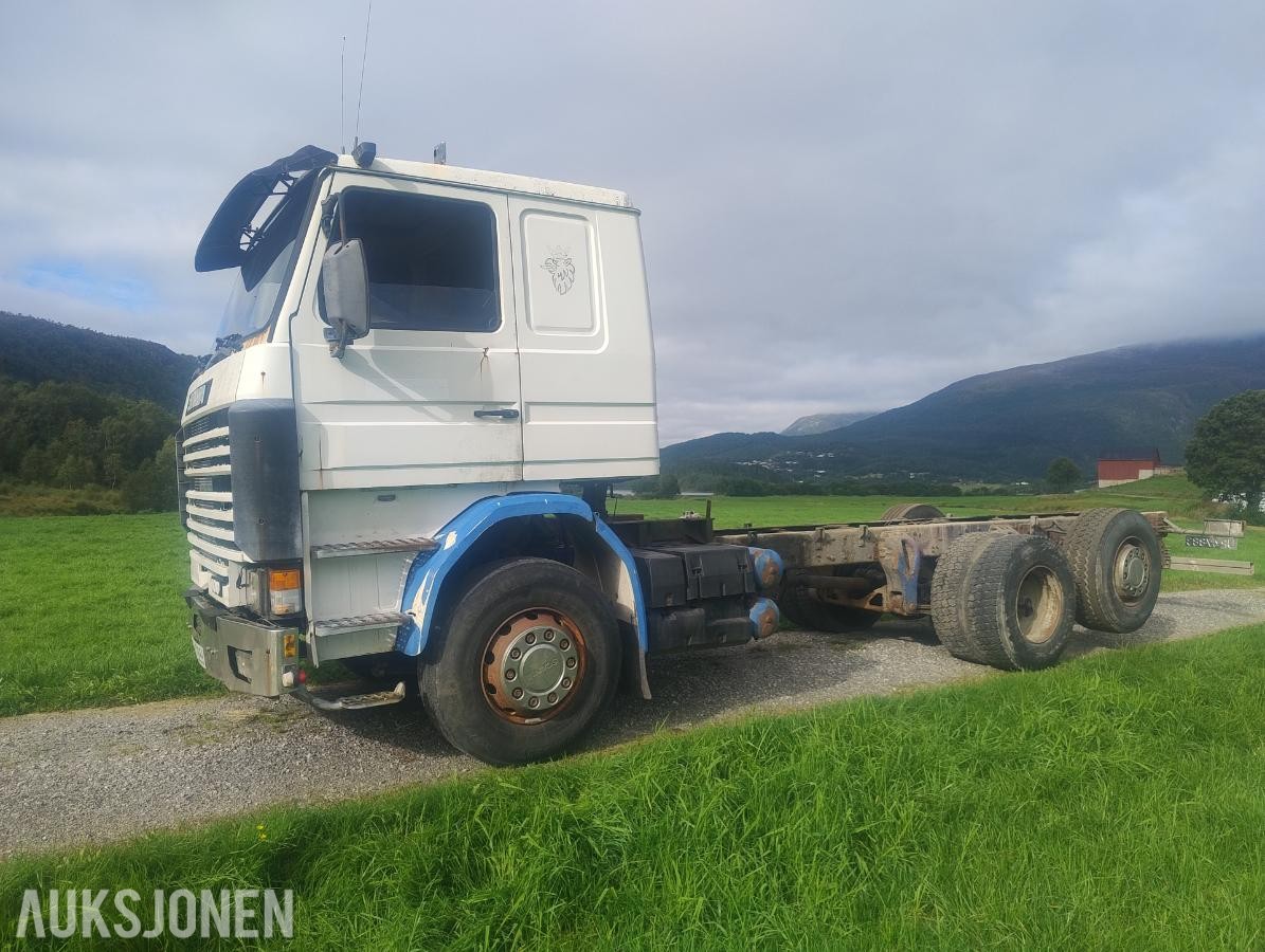 1989 Scania 143M 400 med enkeltramme