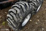 2007 Valtra N141 Twin-Trac traktor med Nokka tømmerhenger 