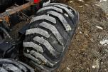 2007 Valtra N141 Twin-Trac traktor med Nokka tømmerhenger 