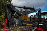 2007 Valtra N141 Twin-Trac traktor med Nokka tømmerhenger 