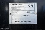 2007 Valtra N141 Twin-Trac traktor med Nokka tømmerhenger 