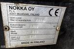 2007 Valtra N141 Twin-Trac traktor med Nokka tømmerhenger 