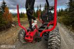 2007 Valtra N141 Twin-Trac traktor med Nokka tømmerhenger 