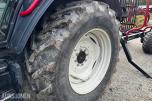 2007 Valtra N141 Twin-Trac traktor med Nokka tømmerhenger 