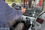 2007 Valtra N141 Twin-Trac traktor med Nokka tømmerhenger 