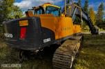 2010 Volvo EC160CL gravemaskin med tiltrotator og 2 skuffer
