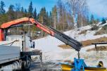 2000 Volvo FM7 med Palfinger PK 12000 kran og fjernstyring