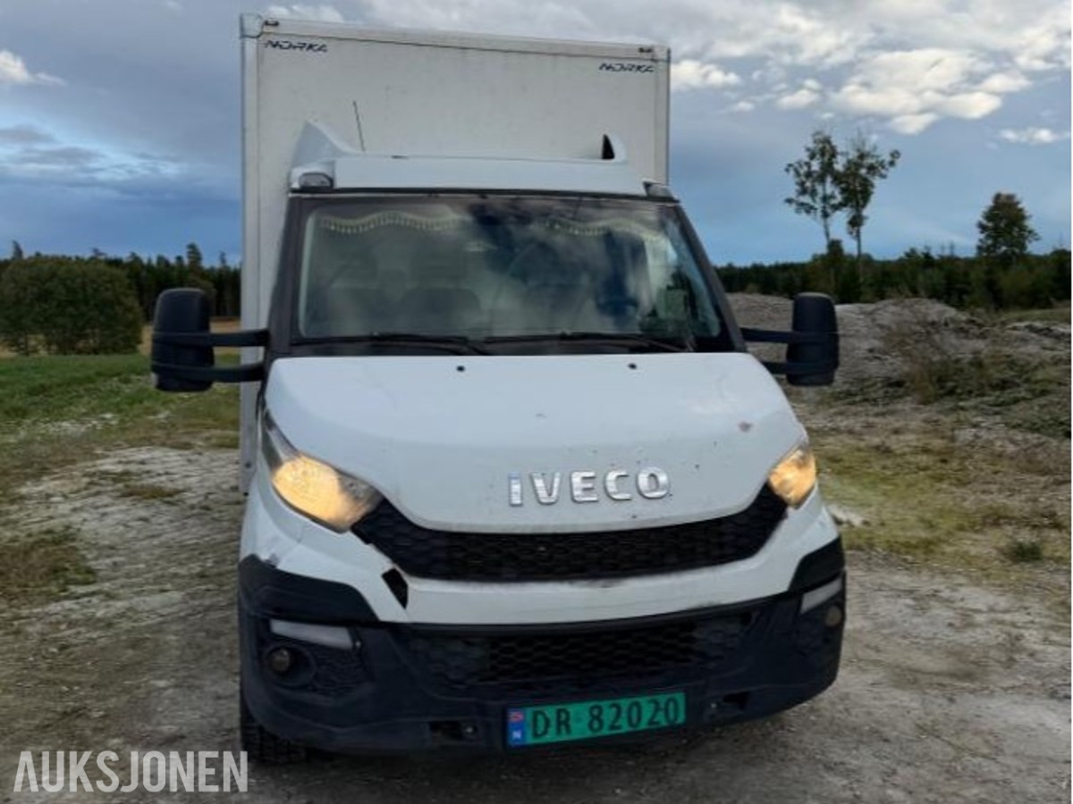 2015 Iveco Daily 35S12 AUTOMAT SKAPBIL PÅKOSTET REP. OBJEKT