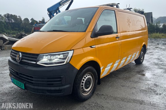 2019 Volkswagen Transporter Lang 2,0 TDI 150hk - 4Motion - Ryggekamera - Innredning 