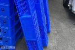 Plast paller blå `120x100- 40 stk