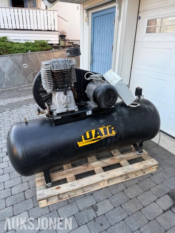 2022 NUAIR 500L kompressor, Totrinns kompressorpumpe