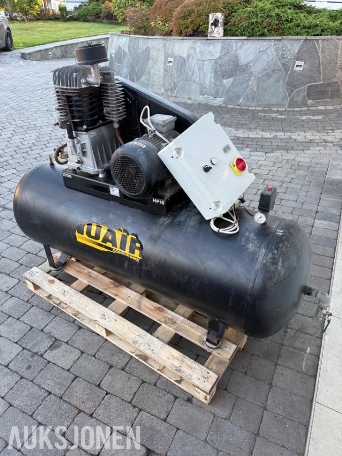 2022 NUAIR 500L kompressor, Totrinns kompressorpumpe