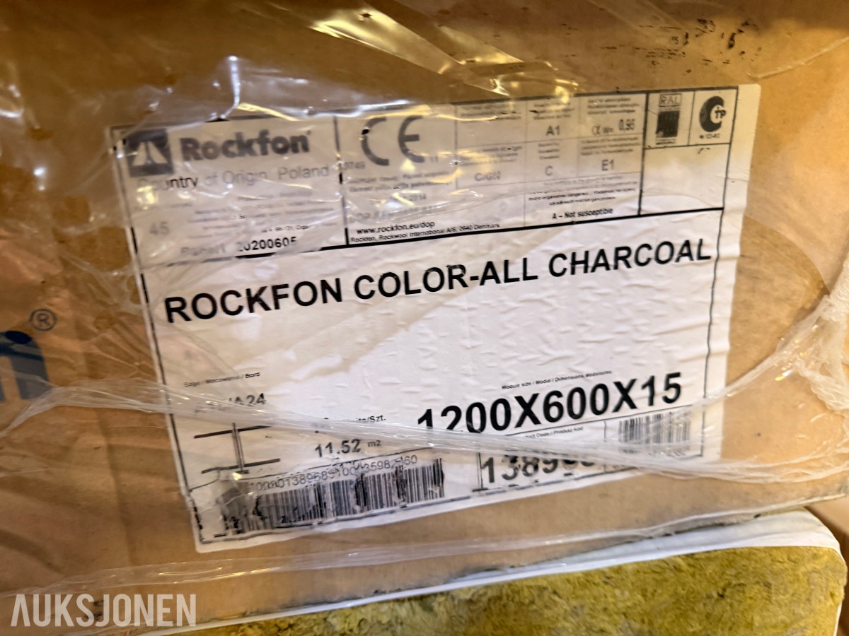 Parti isolasjon og himlingsplater – Glava, Rockfon, Paroc 
