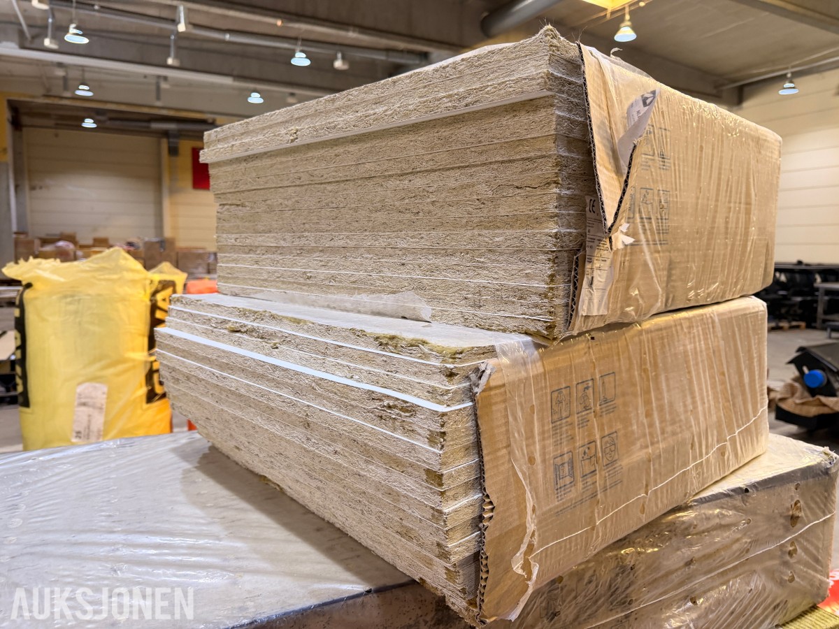 Parti isolasjon og himlingsplater – Glava, Rockfon, Paroc 