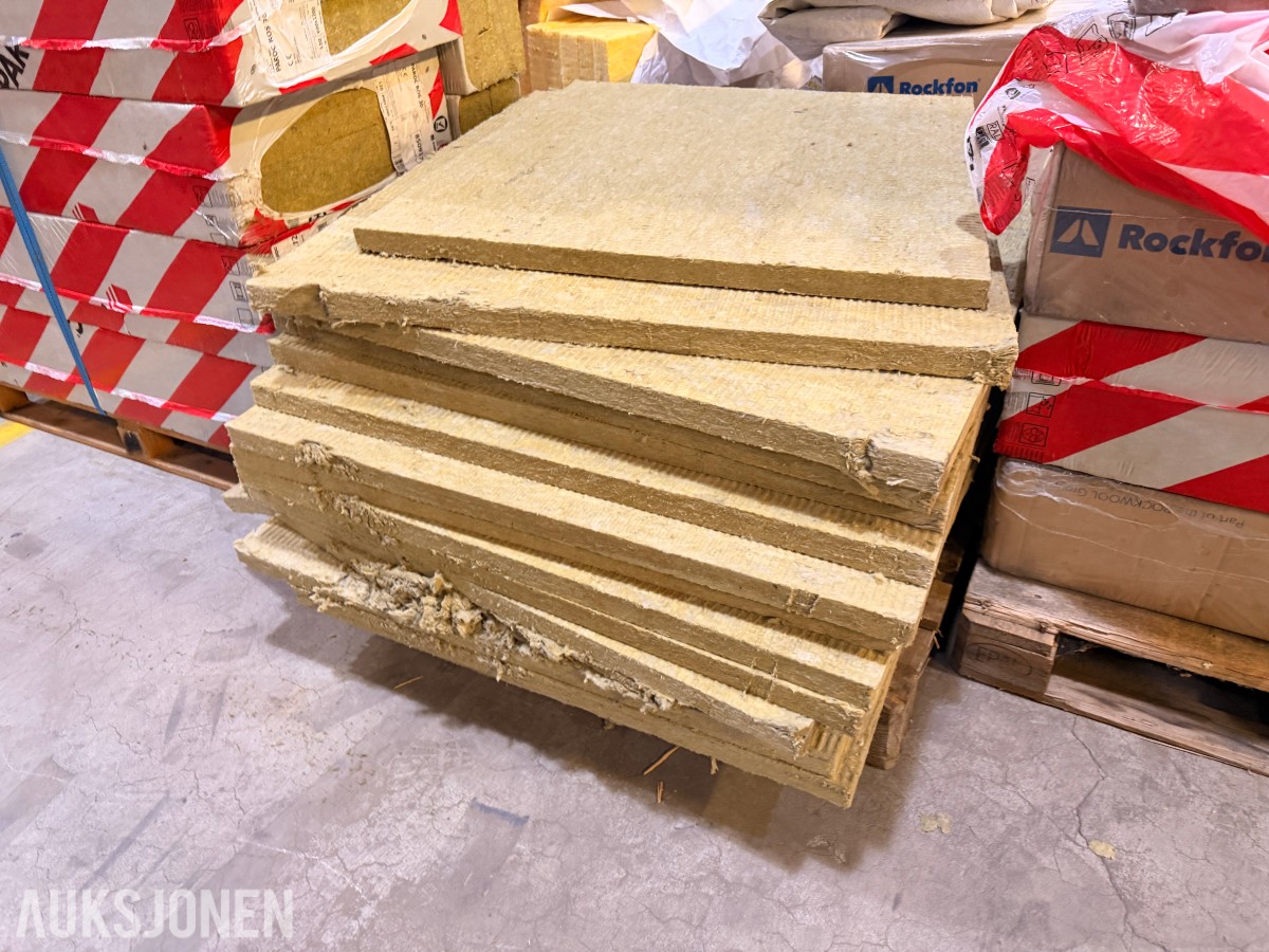 Parti isolasjon og himlingsplater – Glava, Rockfon, Paroc 