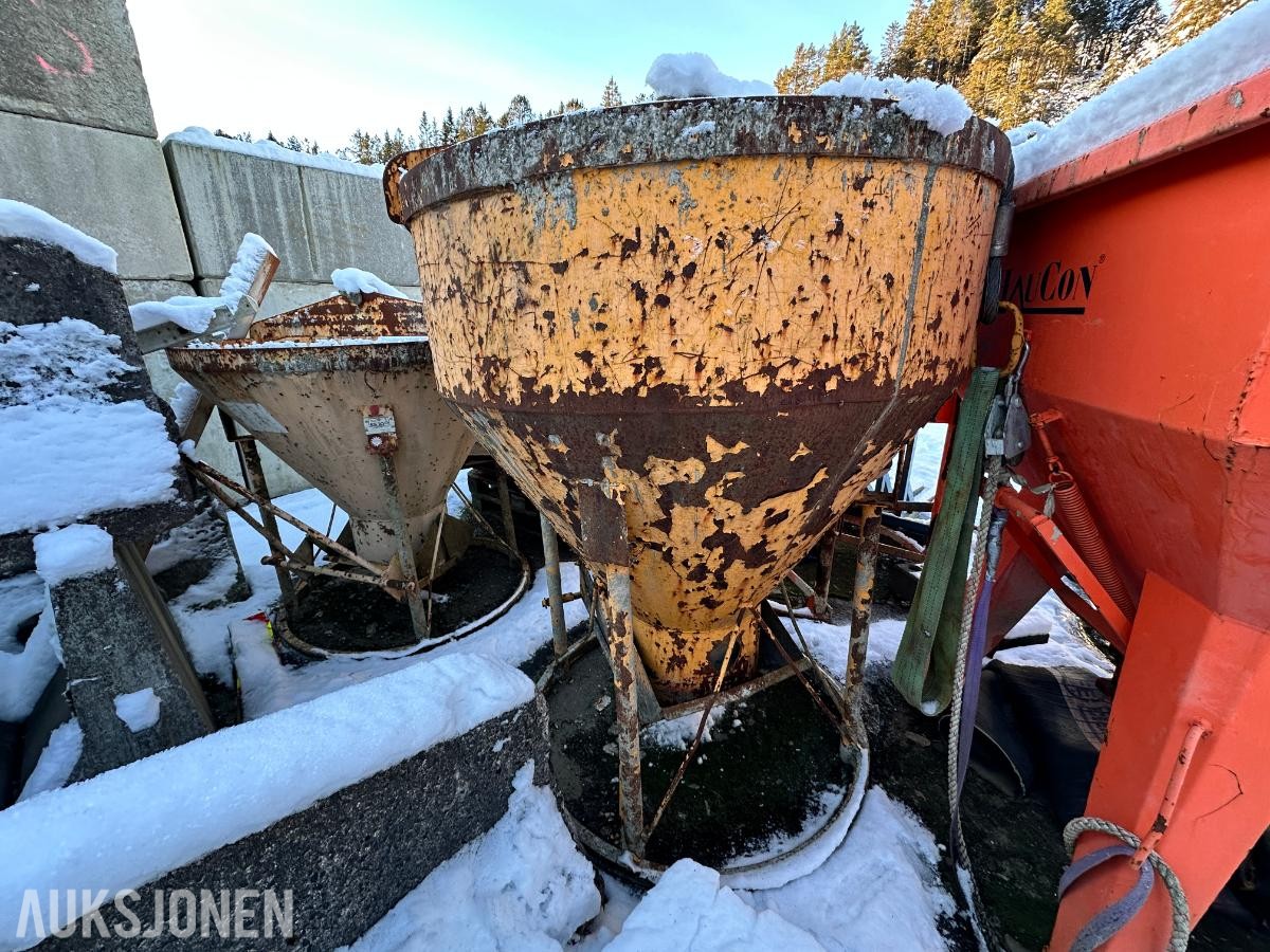 SIJO Tobbe 1000 liter – Solid og romslig betongtobbe