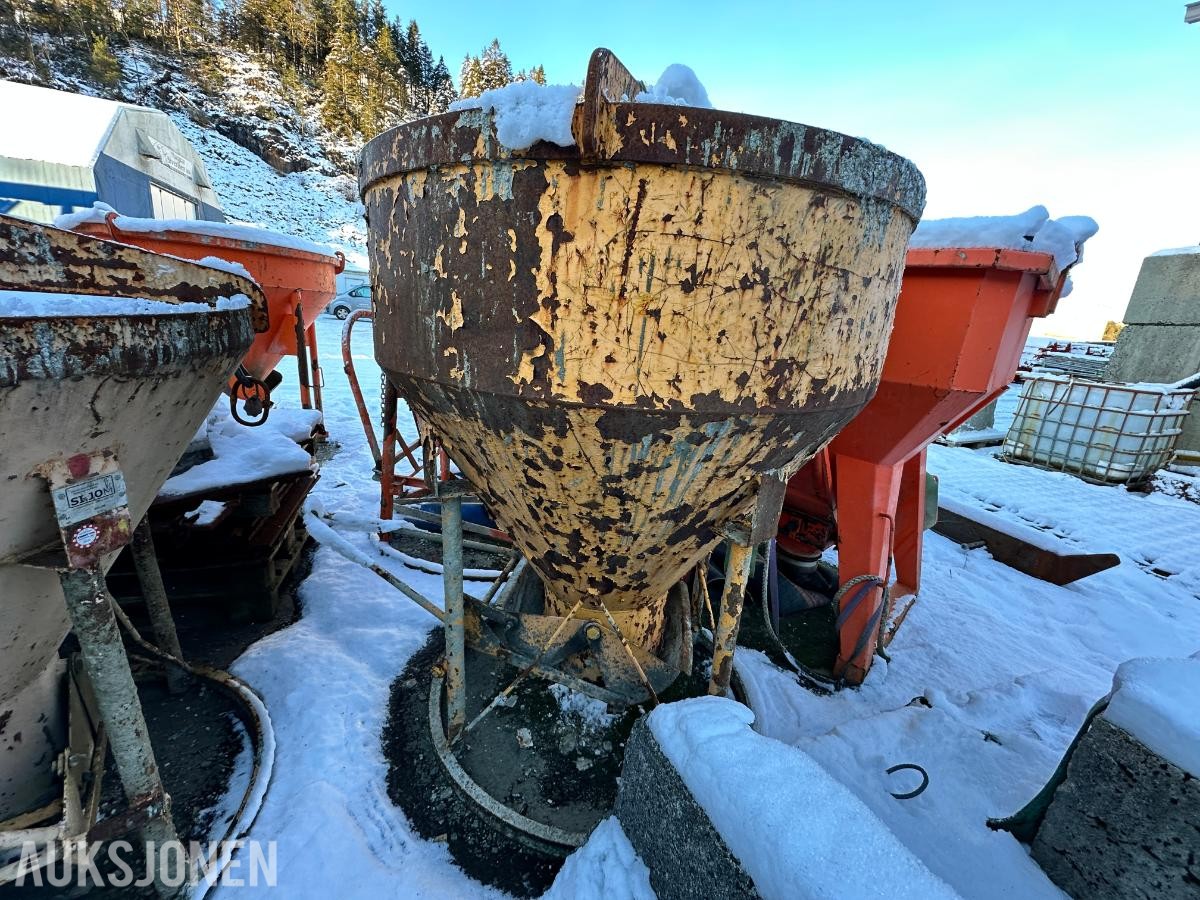 SIJO Tobbe 1000 liter – Solid og romslig betongtobbe