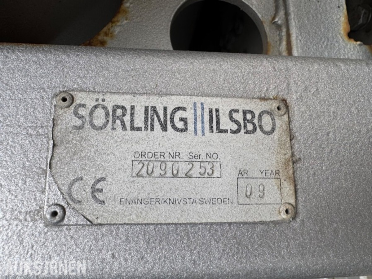 2009 Sørling Goldstar Krokkasse, 6 meter, hydraulisk bakluke