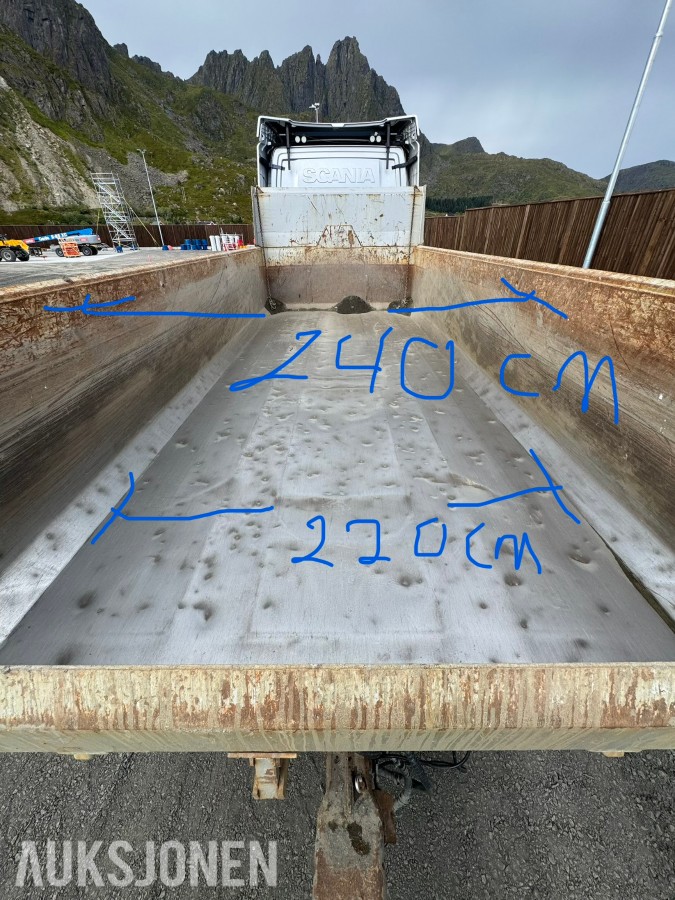 2009 Sørling Goldstar Krokkasse, 6 meter, hydraulisk bakluke