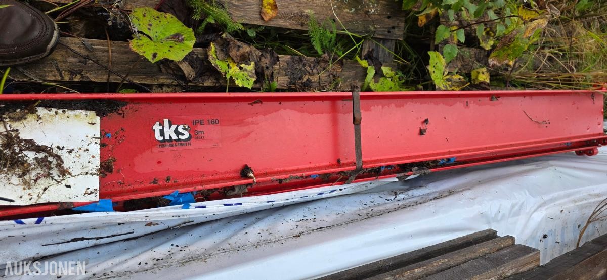 TKS-enhet IPE 160, 3 m - Forbane/talje bane.
