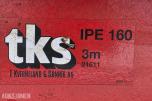 TKS-enhet  IPE 160, 3 m - Forbane/talje bane.