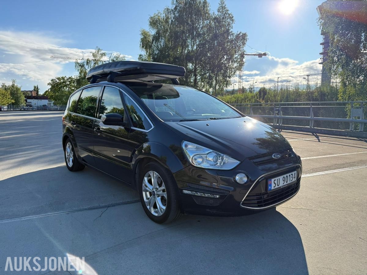 2010 FORD S-MAX 2.0 TDCI 140HK 7-SETER HISTORIKK HENGERFESTE PANORAMA SKINN