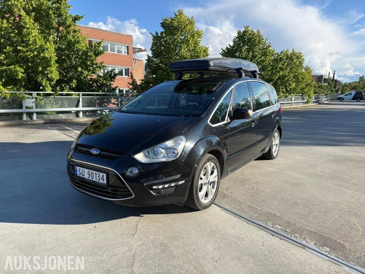 2010 FORD S-MAX 2.0 TDCI 140HK 7-SETER HISTORIKK HENGERFESTE PANORAMA SKINN