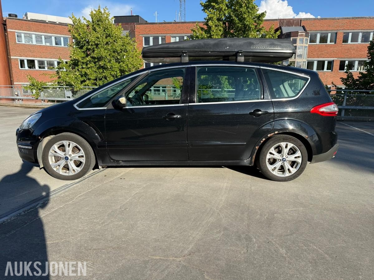 2010 FORD S-MAX 2.0 TDCI 140HK 7-SETER HISTORIKK HENGERFESTE PANORAMA SKINN