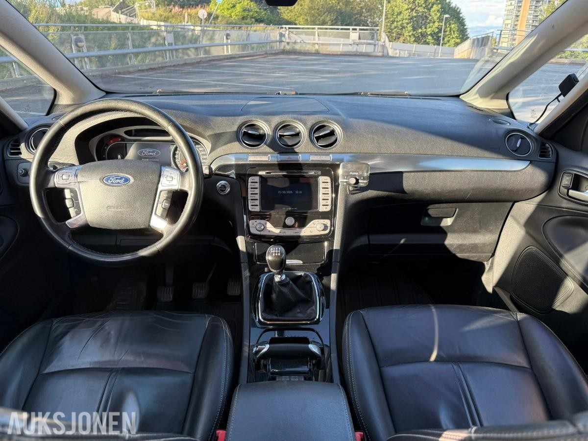 2010 FORD S-MAX 2.0 TDCI 140HK 7-SETER HISTORIKK HENGERFESTE PANORAMA SKINN