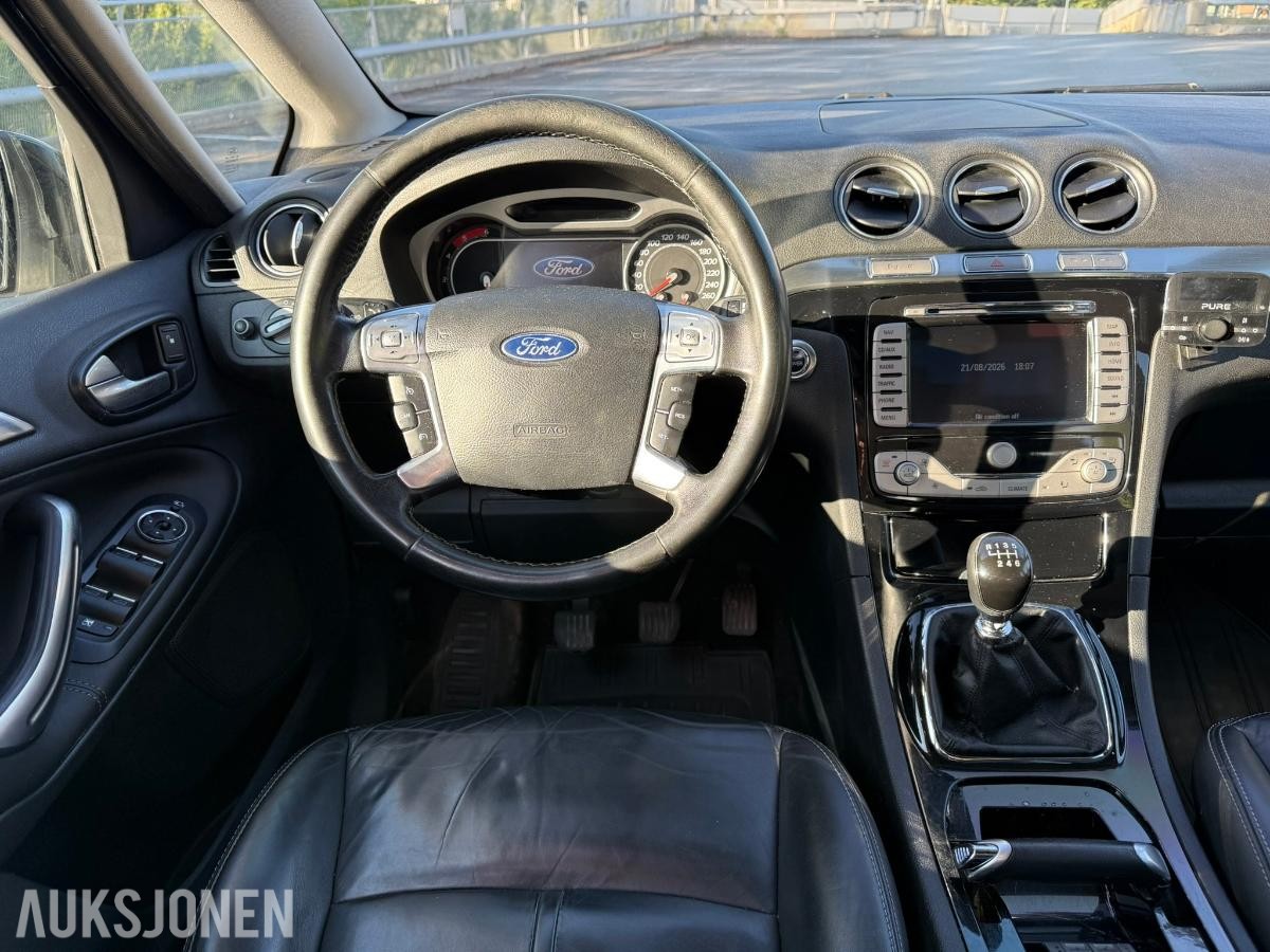 2010 FORD S-MAX 2.0 TDCI 140HK 7-SETER HISTORIKK HENGERFESTE PANORAMA SKINN