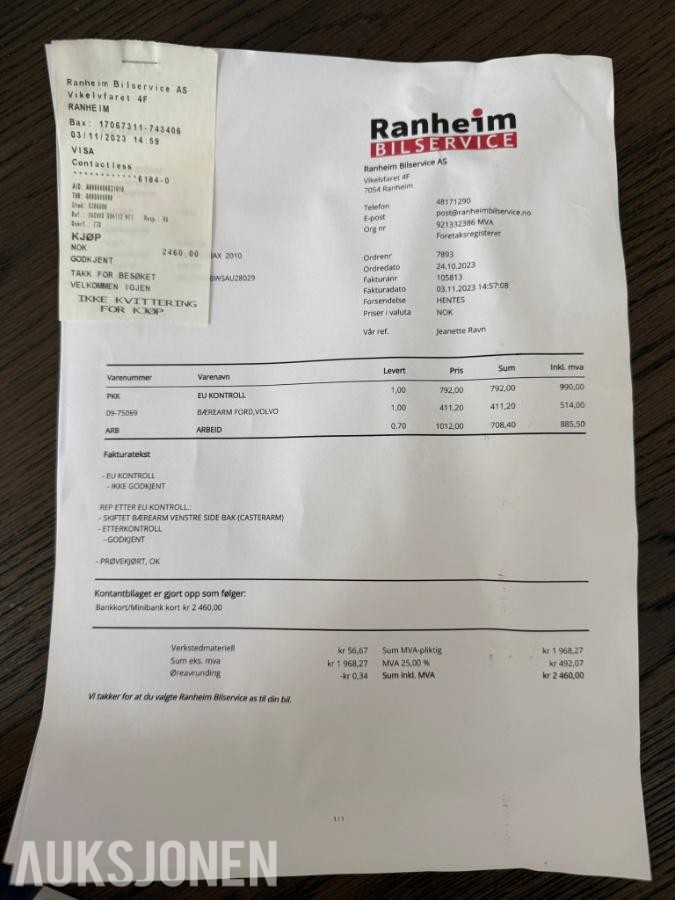 2010 FORD S-MAX 2.0 TDCI 140HK 7-SETER HISTORIKK HENGERFESTE PANORAMA SKINN