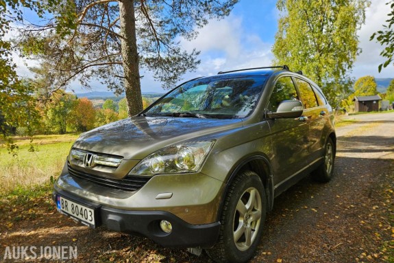 2008 Honda CR-V 2.2 140hk rep objekt 4WD cruisekontroll hengerfeste navi ryggekamera soltak s+v dekk