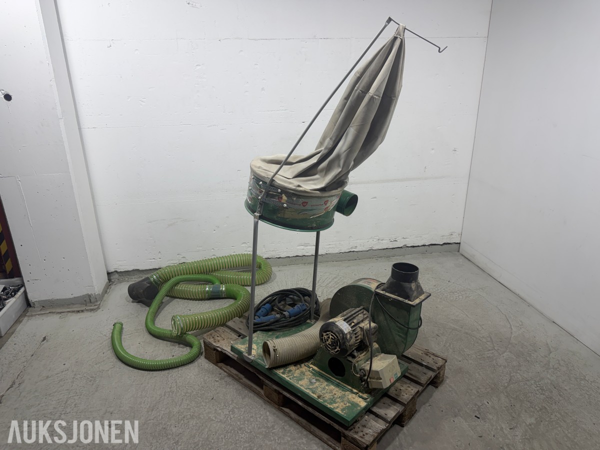 2008 Rexma KUFO UFO-101 sponavsug 1,5 kW – 230 V 3-fas