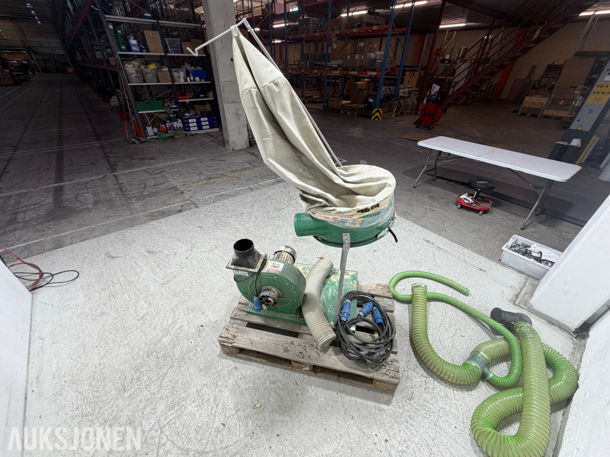 2008 Rexma KUFO UFO-101 sponavsug 1,5 kW – 230 V 3-fas