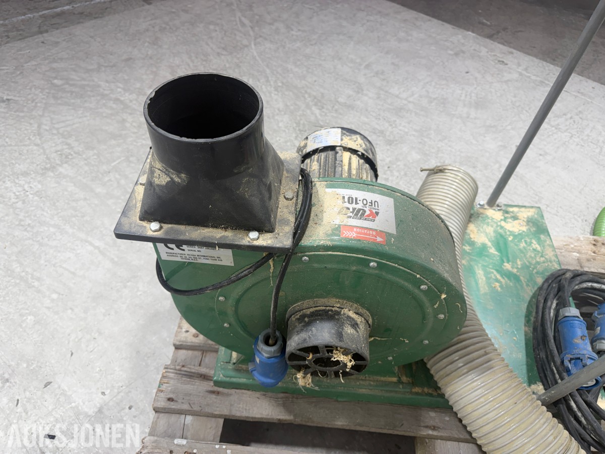 2008 Rexma KUFO UFO-101 sponavsug 1,5 kW – 230 V 3-fas