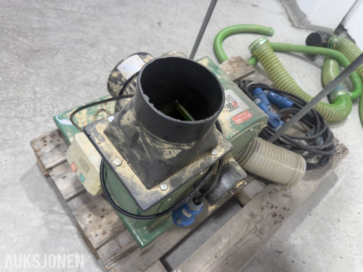 2008 Rexma KUFO UFO-101 sponavsug 1,5 kW – 230 V 3-fas