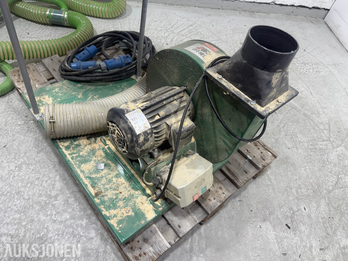 2008 Rexma KUFO UFO-101 sponavsug 1,5 kW – 230 V 3-fas