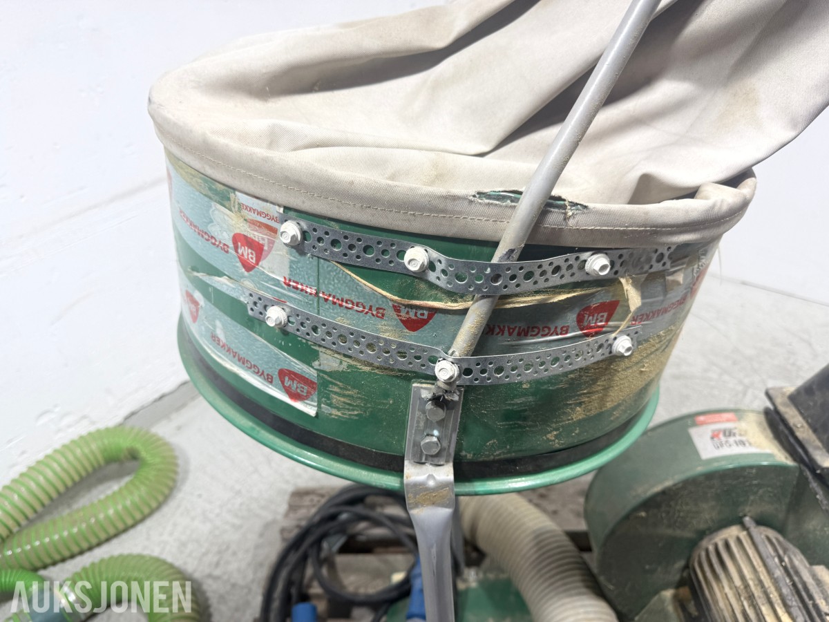 2008 Rexma KUFO UFO-101 sponavsug 1,5 kW – 230 V 3-fas