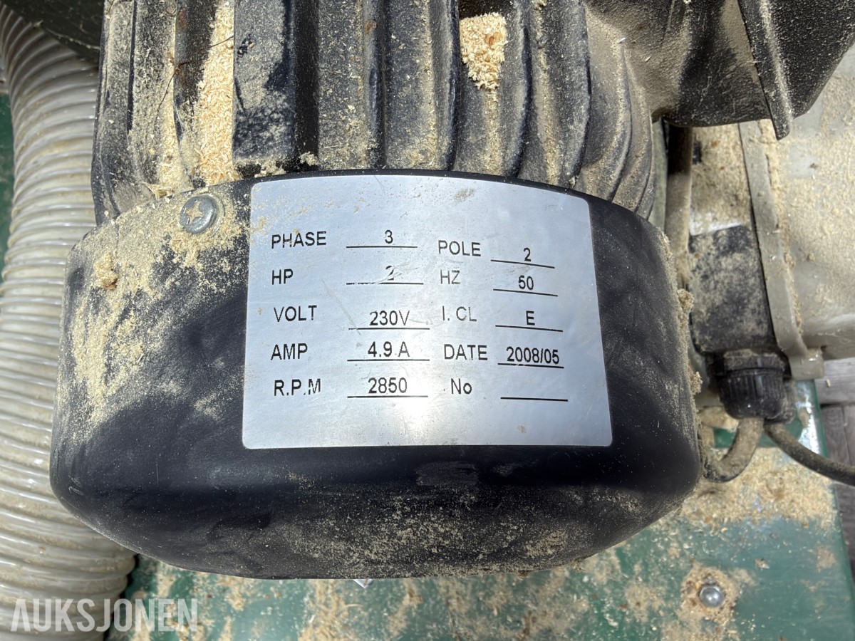 2008 Rexma KUFO UFO-101 sponavsug 1,5 kW – 230 V 3-fas