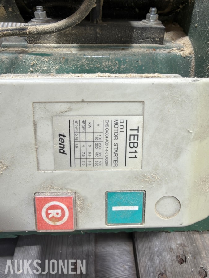 2008 Rexma KUFO UFO-101 sponavsug 1,5 kW – 230 V 3-fas