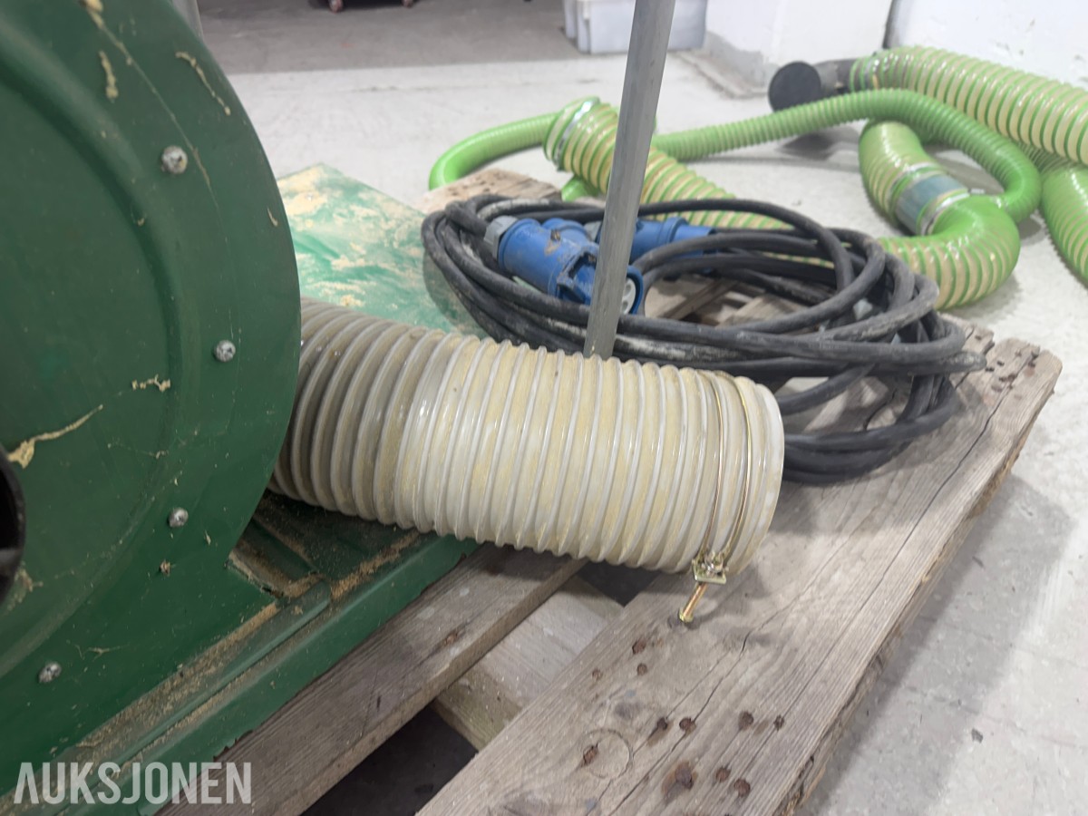 2008 Rexma KUFO UFO-101 sponavsug 1,5 kW – 230 V 3-fas