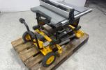 2019 DeWalt DWE7485-QS bordsag med DE7400 rullestativ