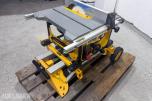 2019 DeWalt DWE7485-QS bordsag med DE7400 rullestativ