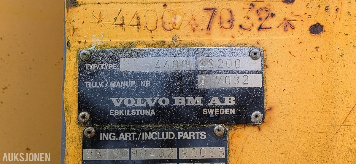 1986 Volvo BM 4400 B hjullaster