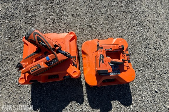 2 stk. Paslode spikerpistoler – IM90Ci og IM50 F18 Lithium