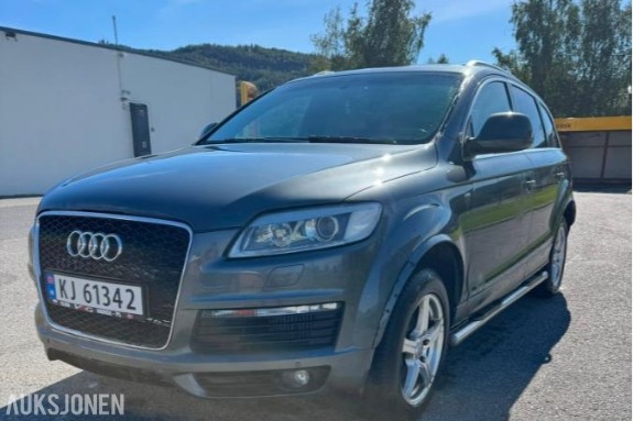 2008 Audi Q7 3.0 TDI 239HK QUATTRO S-LINE 7-SETER BOSE HENGERFESTE KAMERA